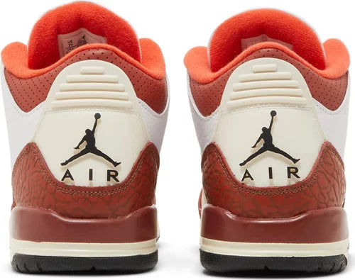 Nike Grade School Womens Air Jordan 3 Retro Sneakers - 'Mars Stone'