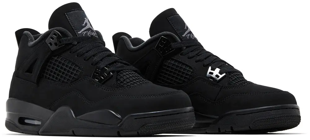 Nike Grade School Air Jordan 4 Retro GS 'Black Cat' 2025