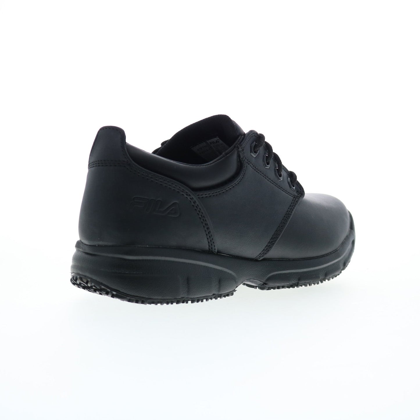 Fila Memory Blake Slip Resistant Mens Black Athletic Work & Safety Shoes