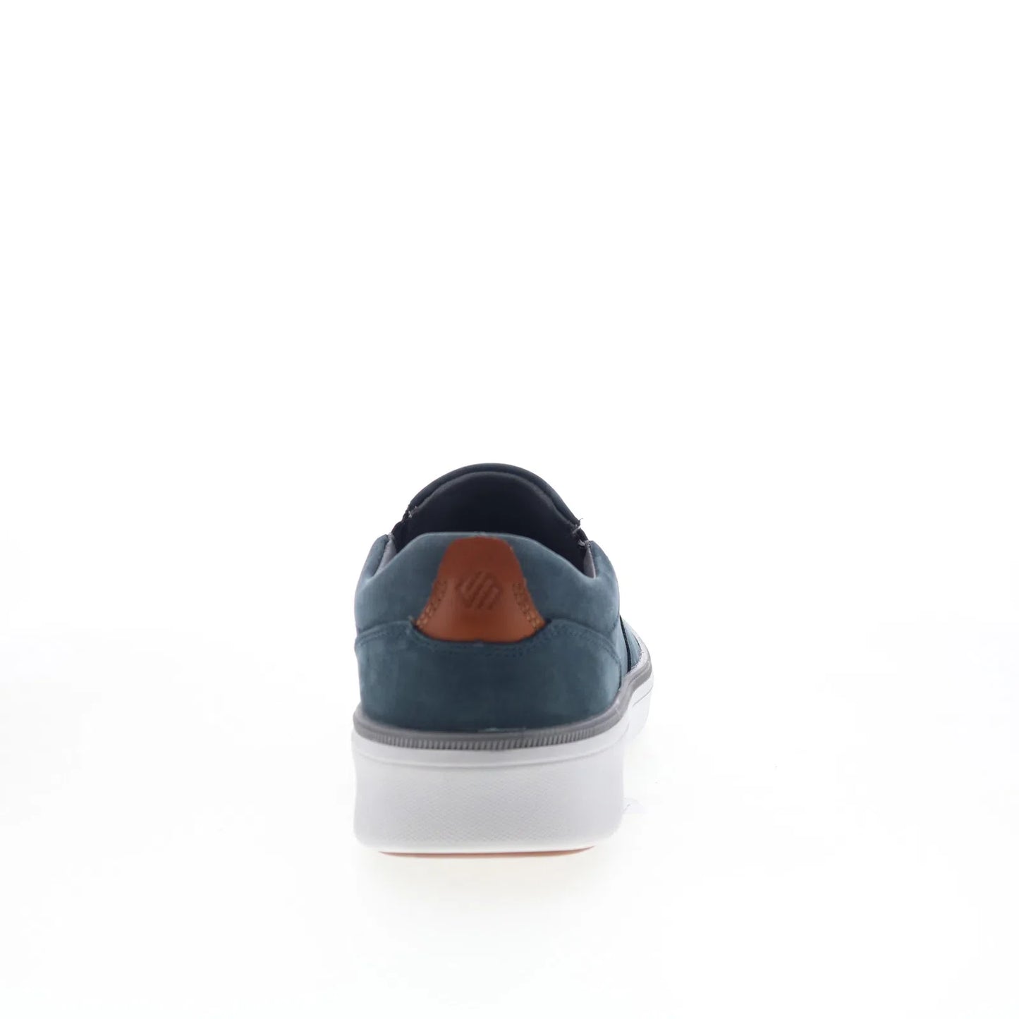 Johnston & Murphy 25-9059 Mens Blue Leather Slip On Lifestyle Sneakers Shoes