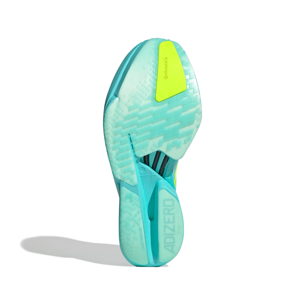 Adizero Adios 9 Women's :Semi Flash Aqua | Lucid Lemon