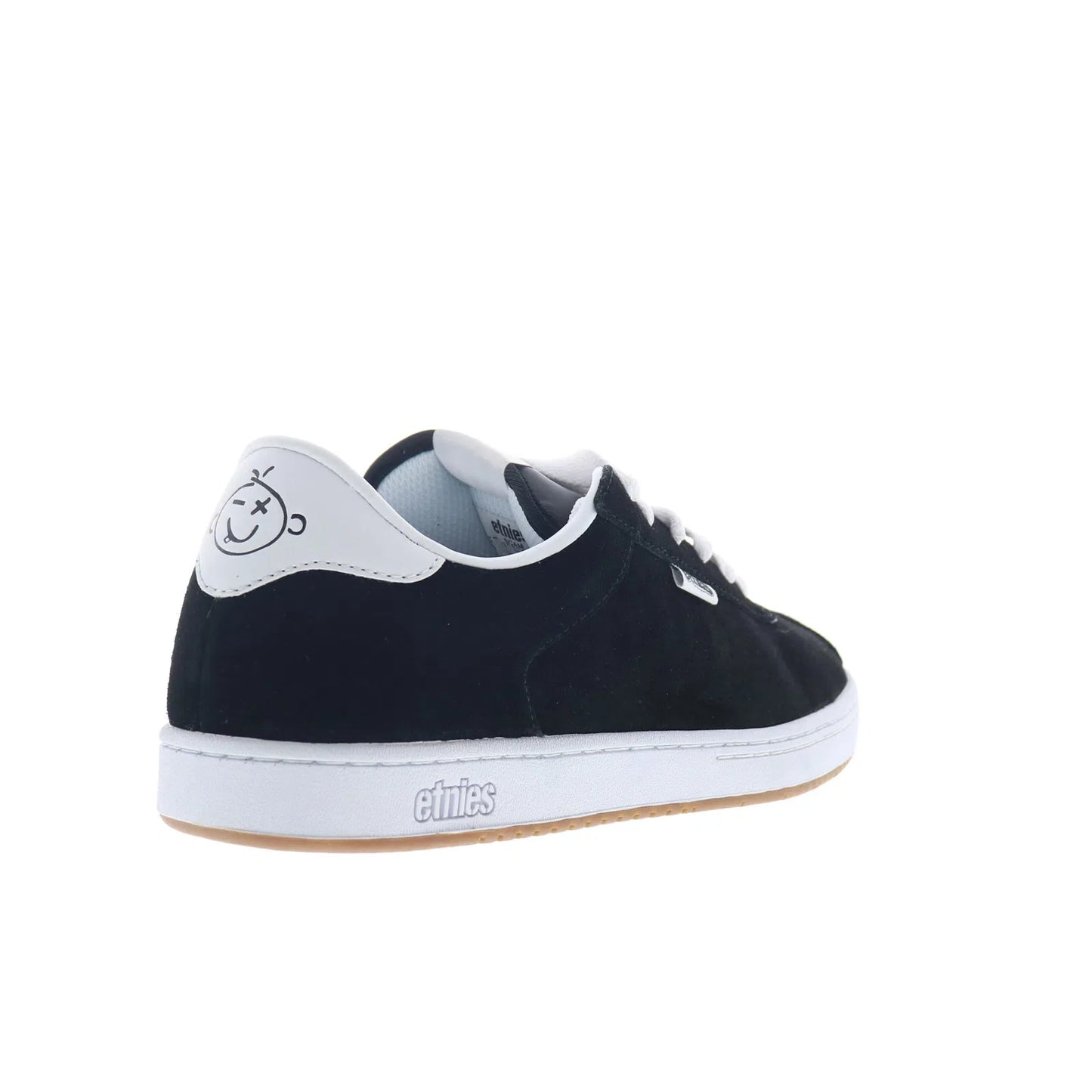 Etnies Scam 4101000334976 Mens Black Suede Skate Inspired Sneakers Shoes