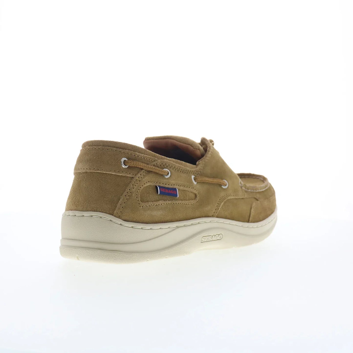 Sebago Scotty 71131QW-907 Mens Brown Suede Loafers & Slip Ons Boat Shoes