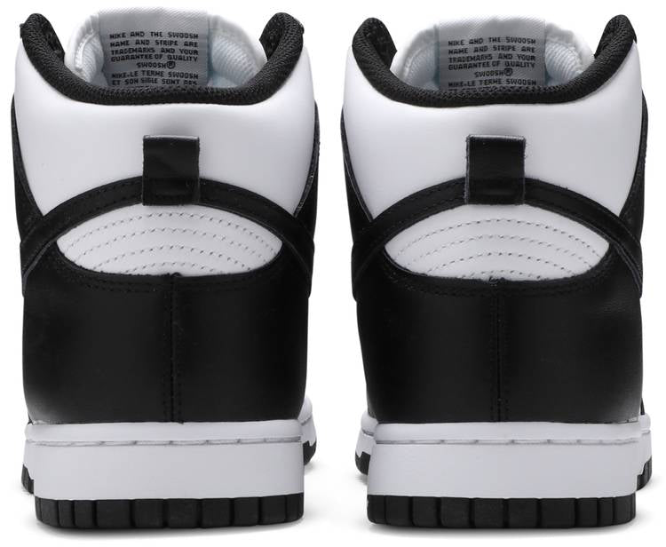 Nike Mens Dunk High Sneakers - 'White Black'