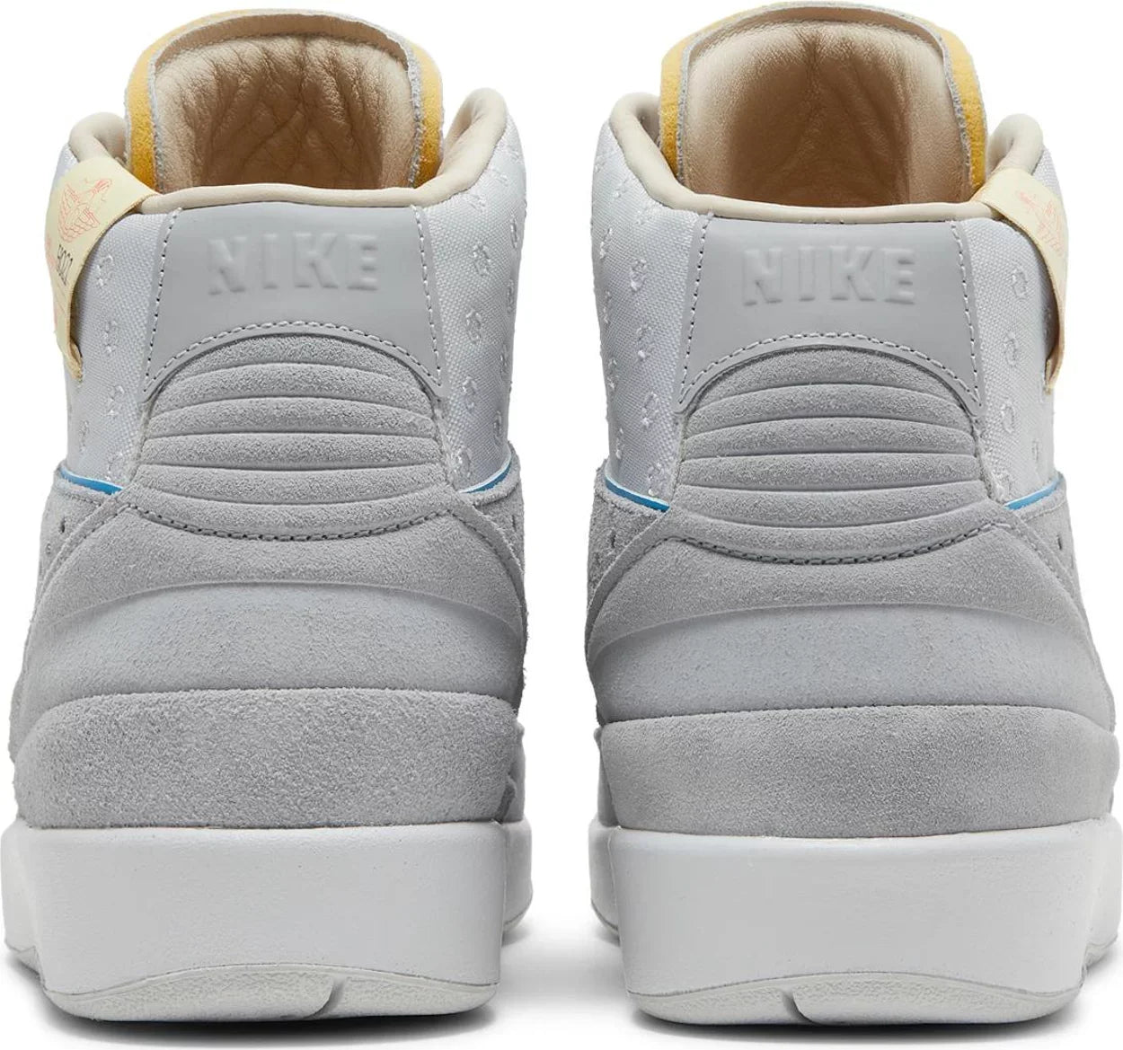 Nike Mens Union LA x Air Jordan 2 Retro SP Sneakers - 'Grey Fog'