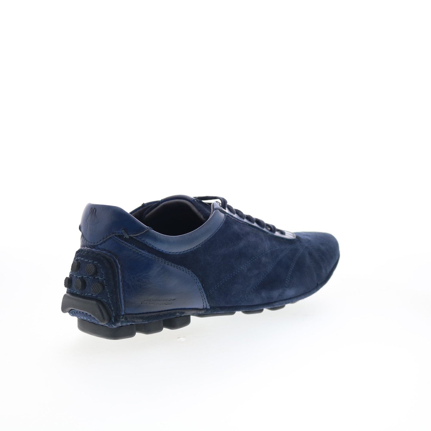 Di Bianco Cocoa Cash Mens Blue Suede Lace Up Lifestyle Sneakers Shoes
