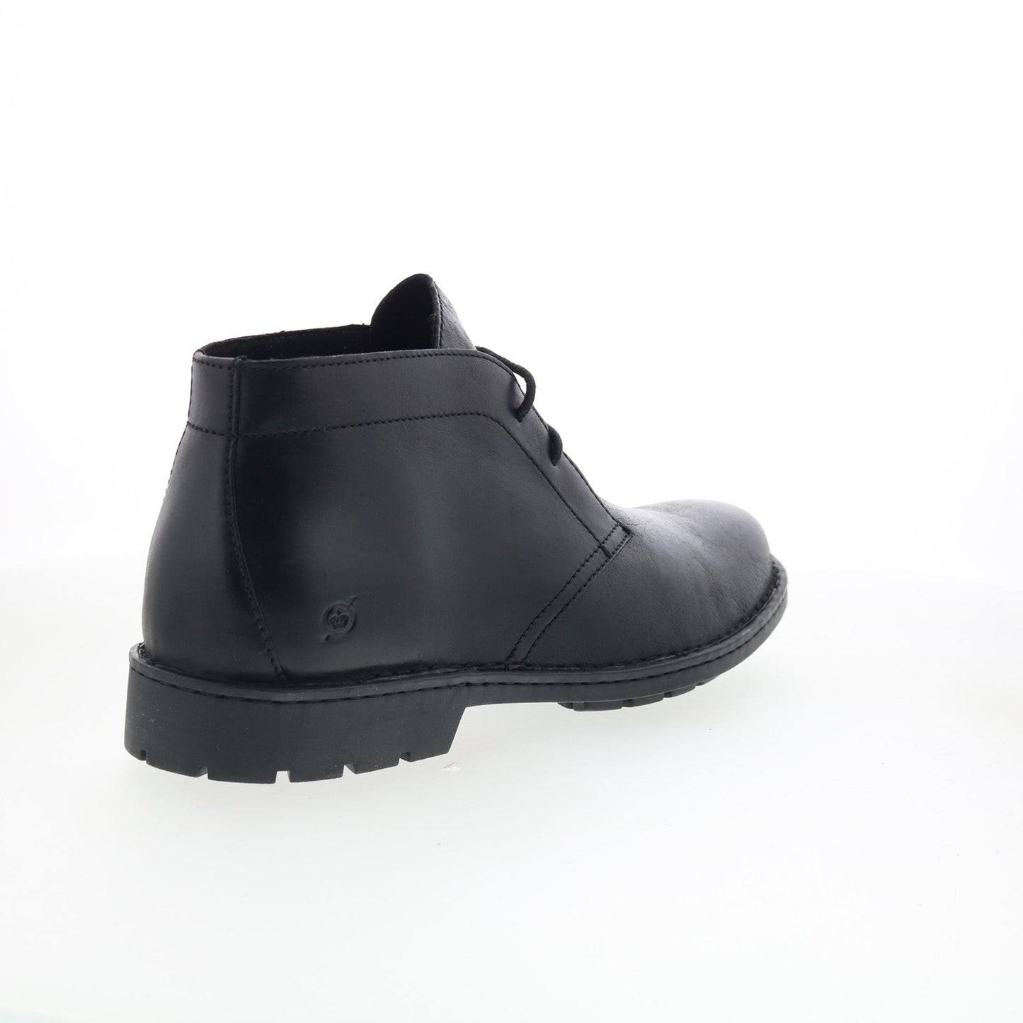 Born Lincoln BM0019503 Mens Black Leather Lace Up Chukkas Boots