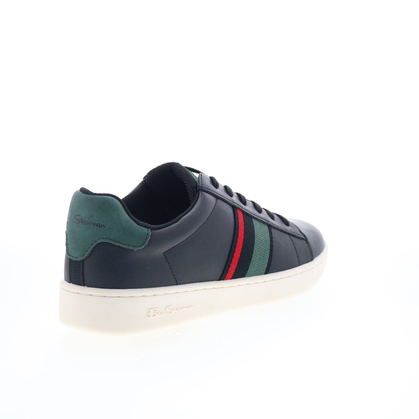 Ben Sherman Hampton Stripe BSMHAMPSV-0944 Mens Black Lifestyle Sneakers Shoes