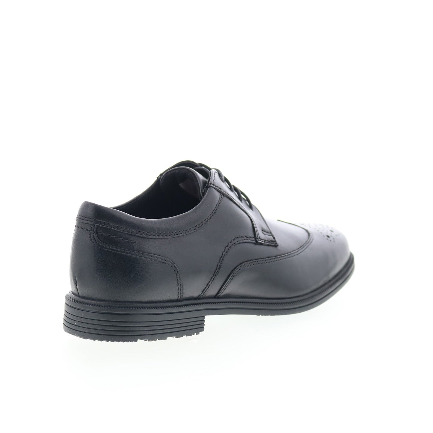 Rockport Taylor Wingtip Mens Black Wide Oxfords Wingtip & Brogue Shoes