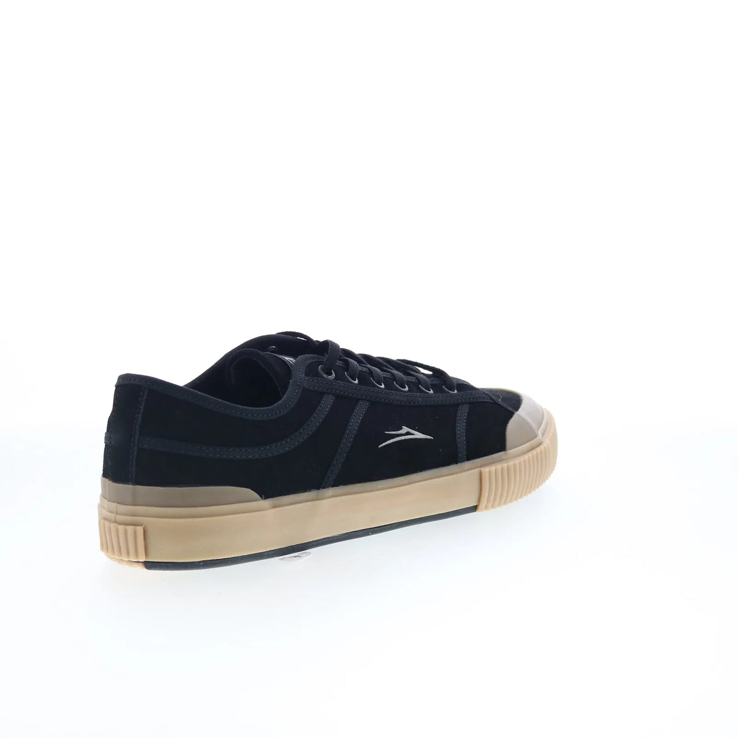 Lakai Conrad Elite Mens Black Suede Lace Up Skate Inspired Sneakers Shoes