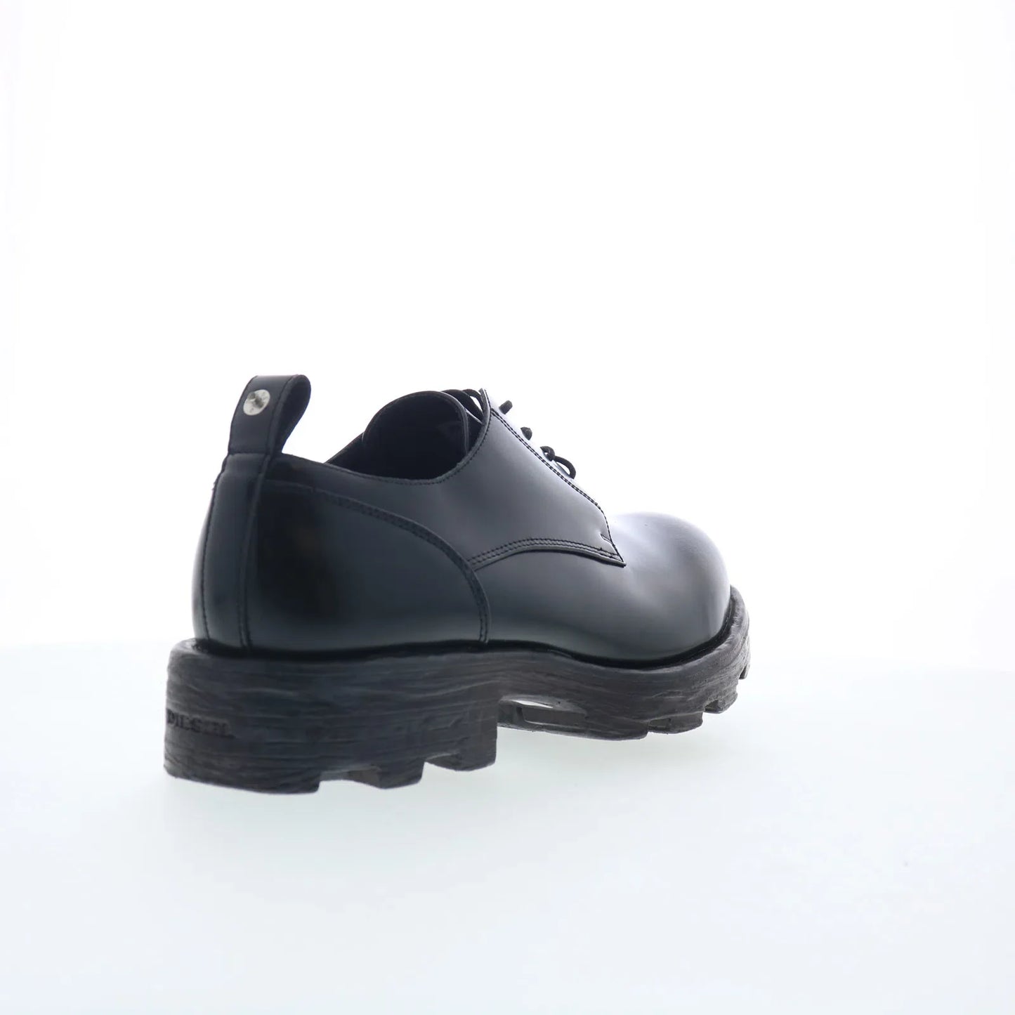 Diesel D-Hammer Sh Mens Black Leather Oxfords & Lace Ups Plain Toe Shoes