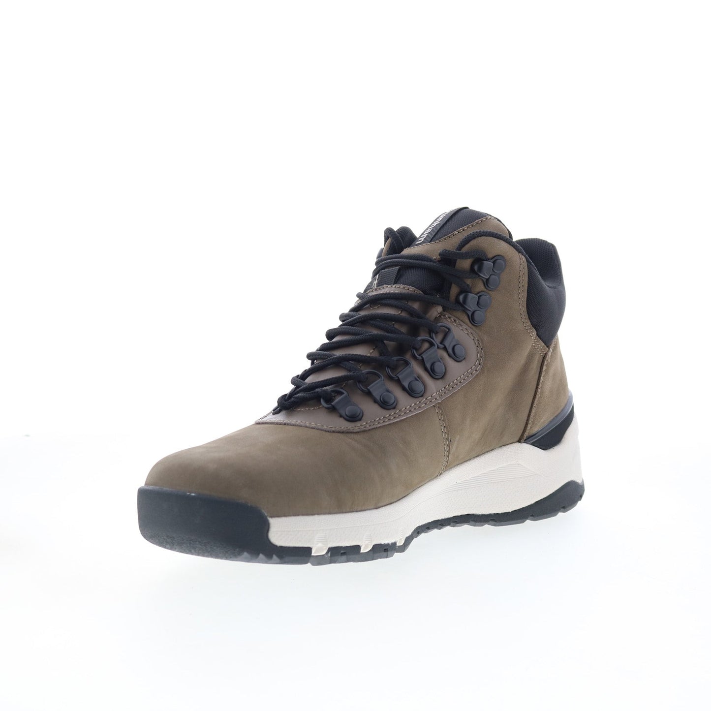 Dunham Alpine WP Lace Up Mid Mens Green Extra Wide 4E Casual Dress Boots