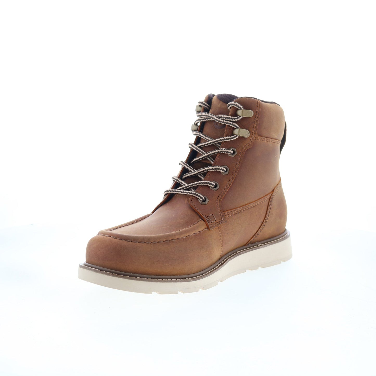Dunham Brisco Waterproof Lace Up Mens Brown Extra Wide Casual Dress Boots