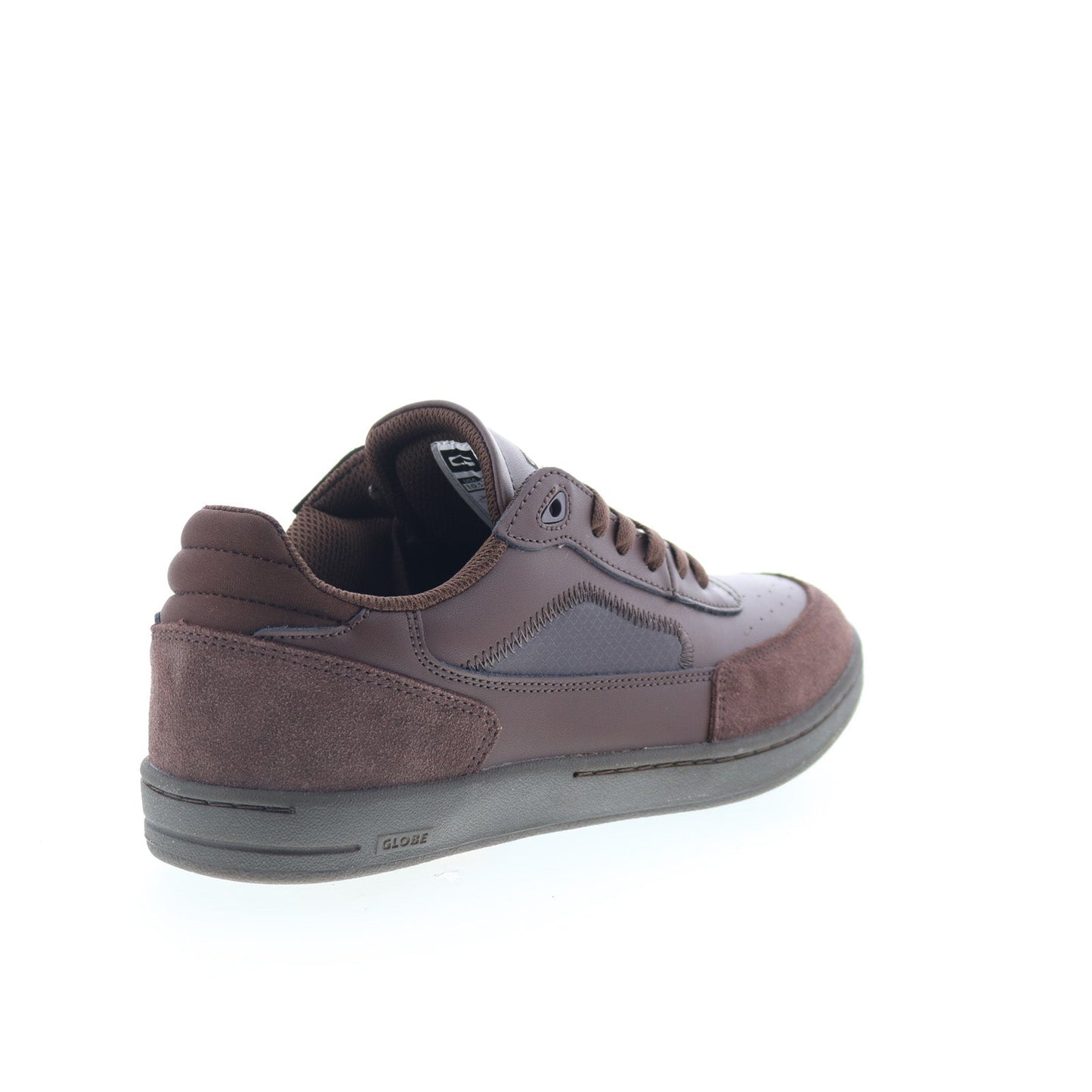 Globe Holand GBHOLAND Mens Brown Leather Skate Inspired Sneakers Shoes