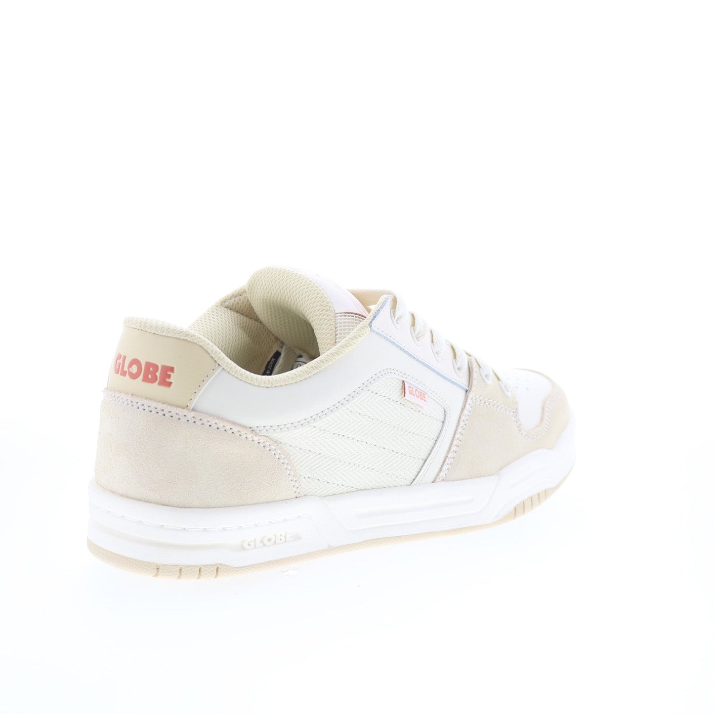 Globe Mojo 2.0 GBMOJO2 Mens White Suede Skate Inspired Sneakers Shoes