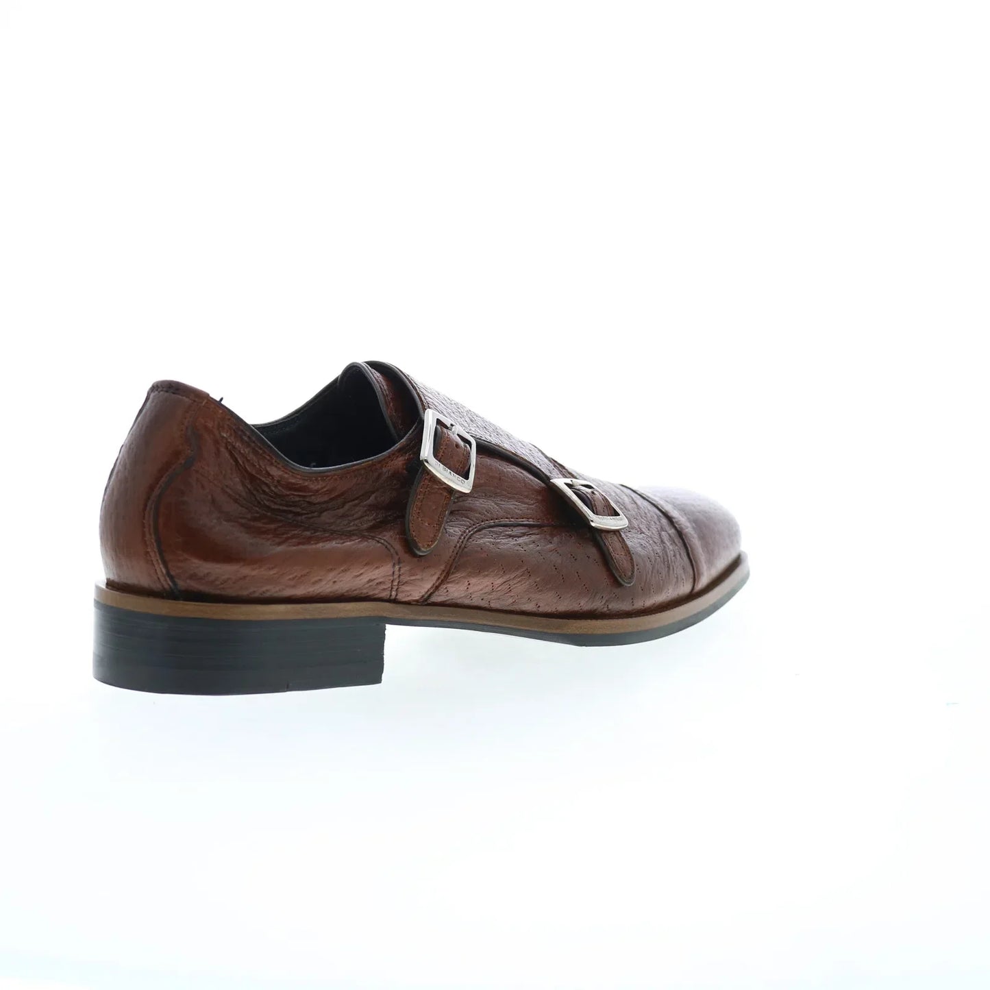Di Bianco Isernia Peccary Mens Brown Oxfords & Lace Ups Casual Shoes