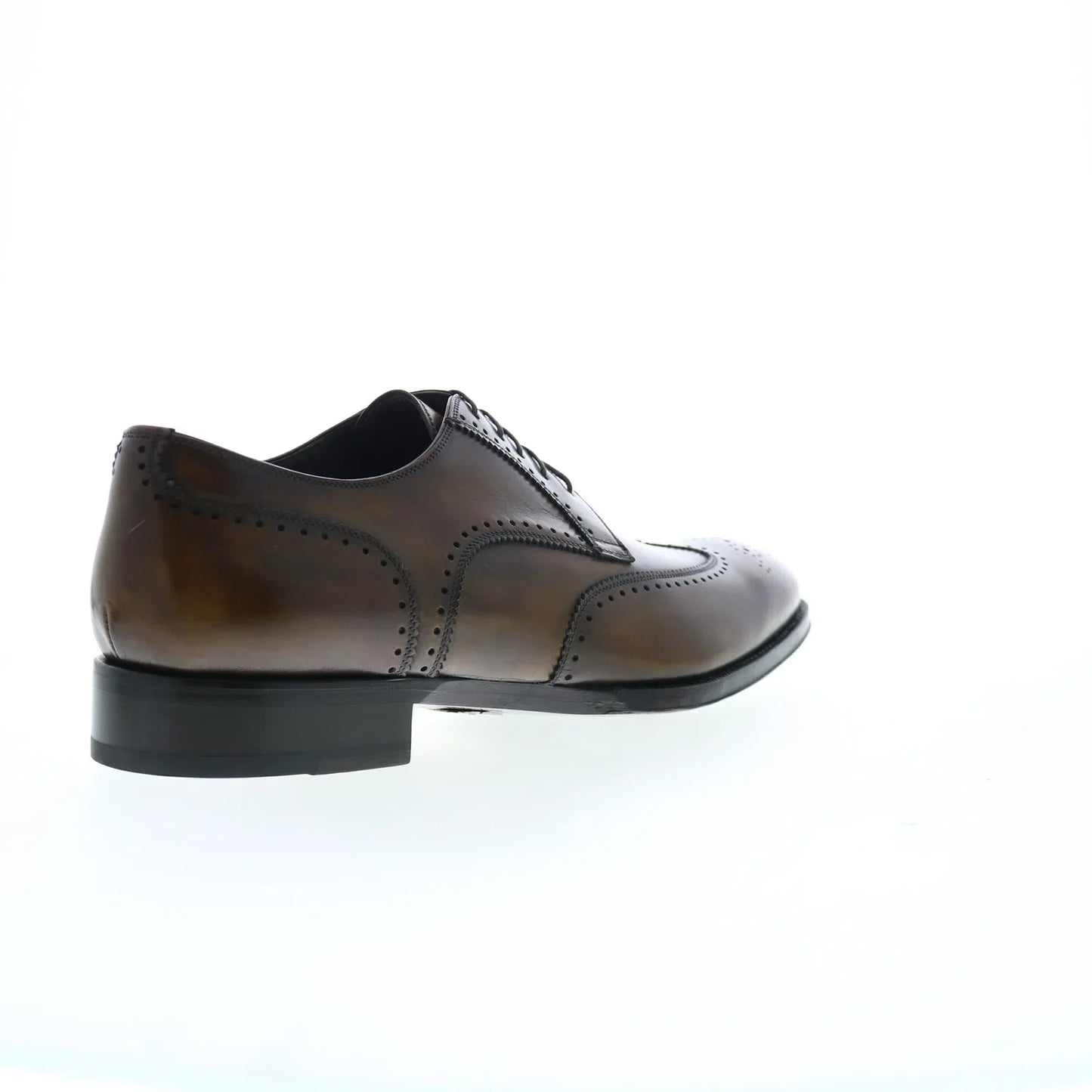 Di Bianco SBP942 Mens Brown Oxfords & Lace Ups Wingtip & Brogue Shoes