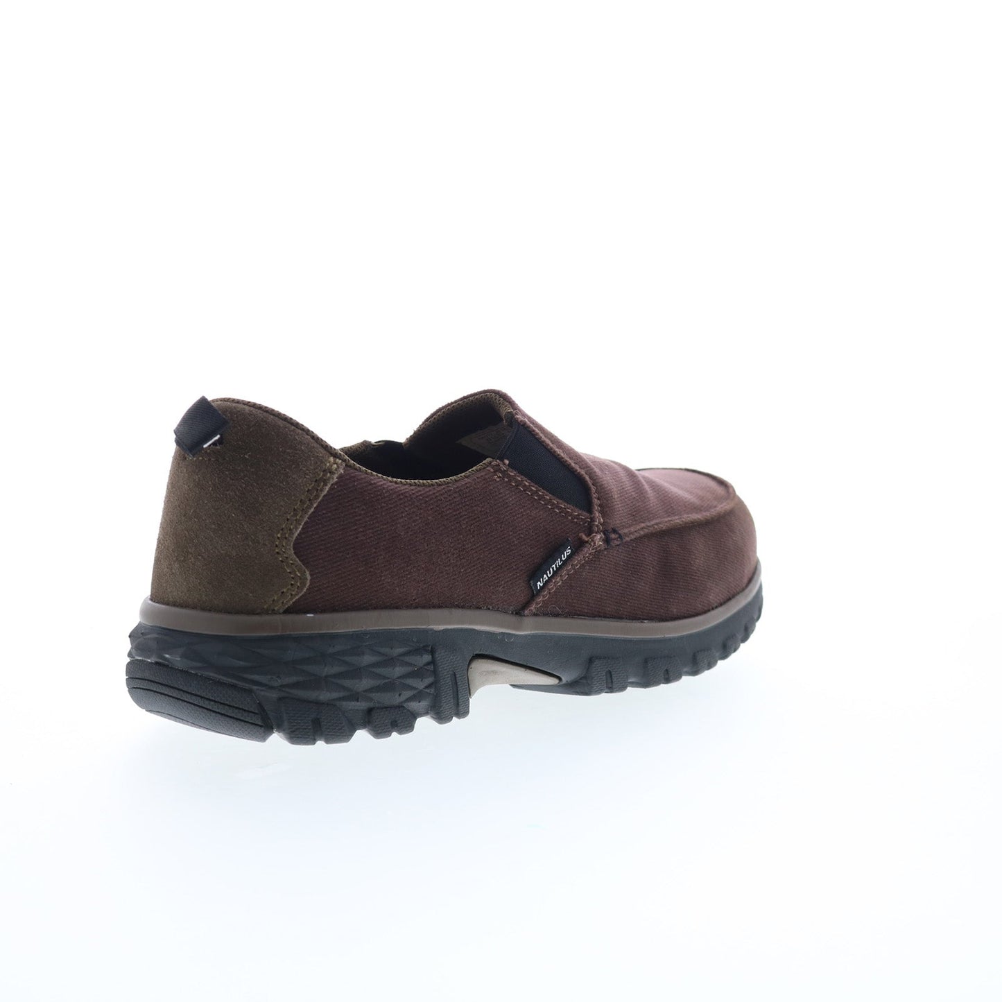 Nautilus Breeze Slip-On Alloy Toe Electrical Hazard Mens Brown Work & Safety Shoes