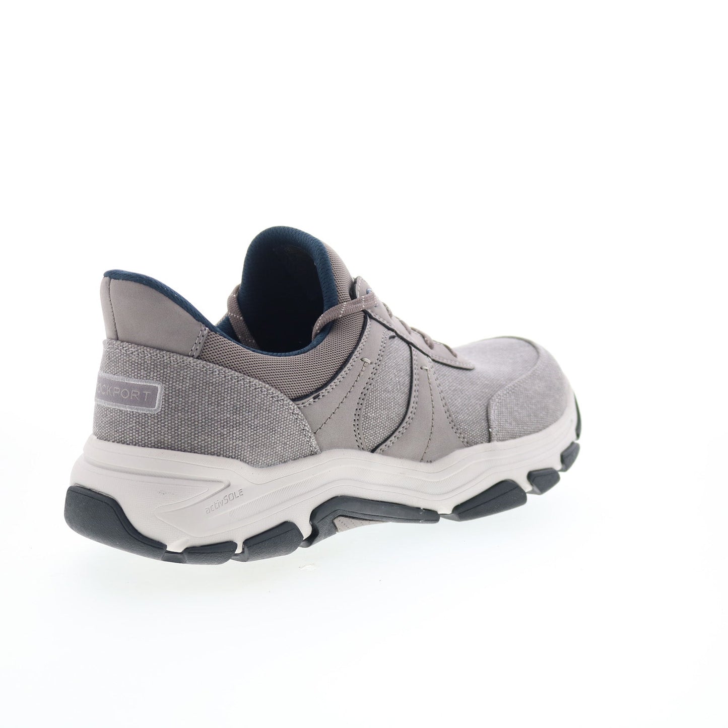 Rockport Rhett 2 RMRHETT2 Mens Gray Canvas Lifestyle Sneakers Shoes