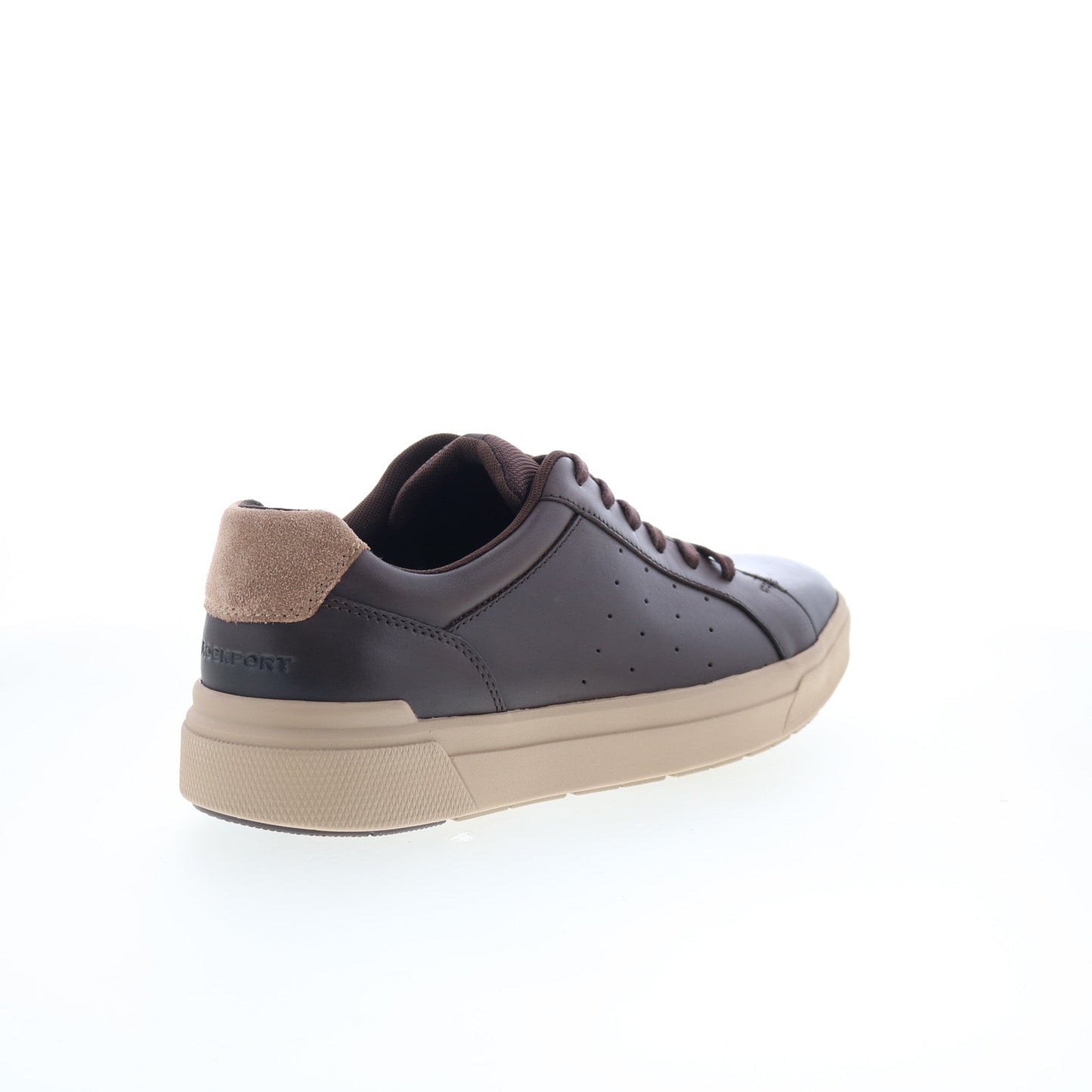 Rockport Total Motion Tarquin Mens Brown Wide Lifestyle Sneakers Shoes