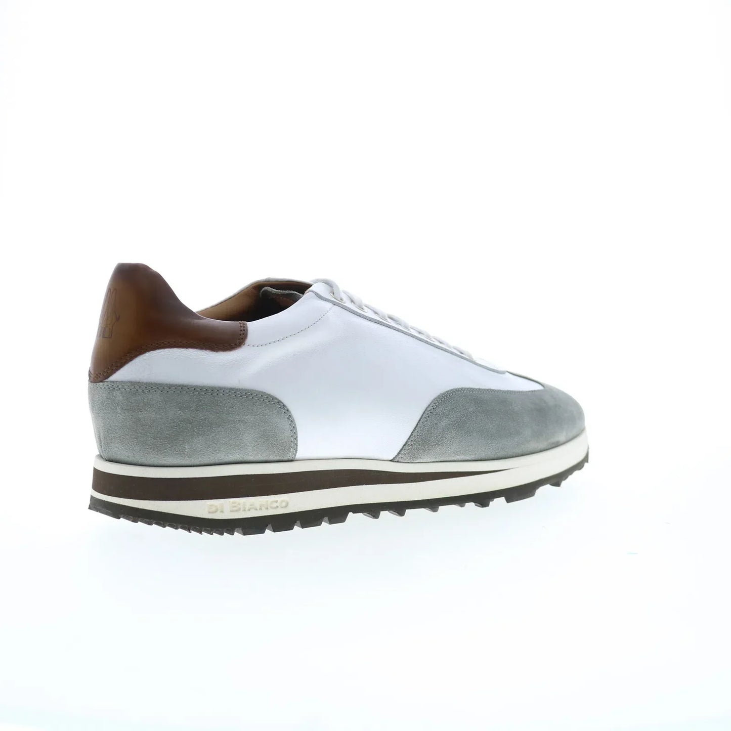 Di Bianco Trieste Suede SB307 Mens Gray Suede Lifestyle Sneakers Shoes