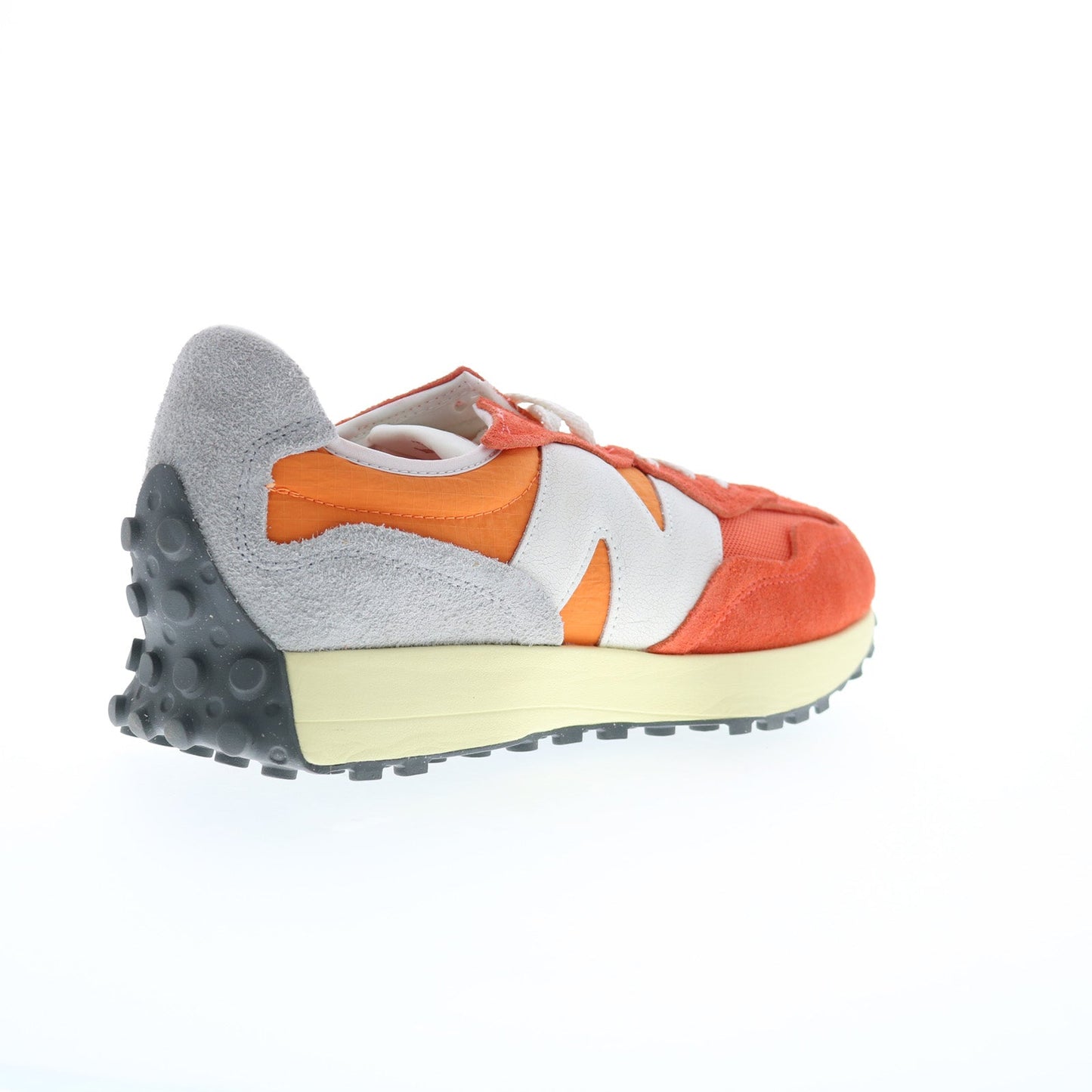 New Balance 327 U327WRC Mens Orange Suede Lace Up Lifestyle Sneakers Shoes