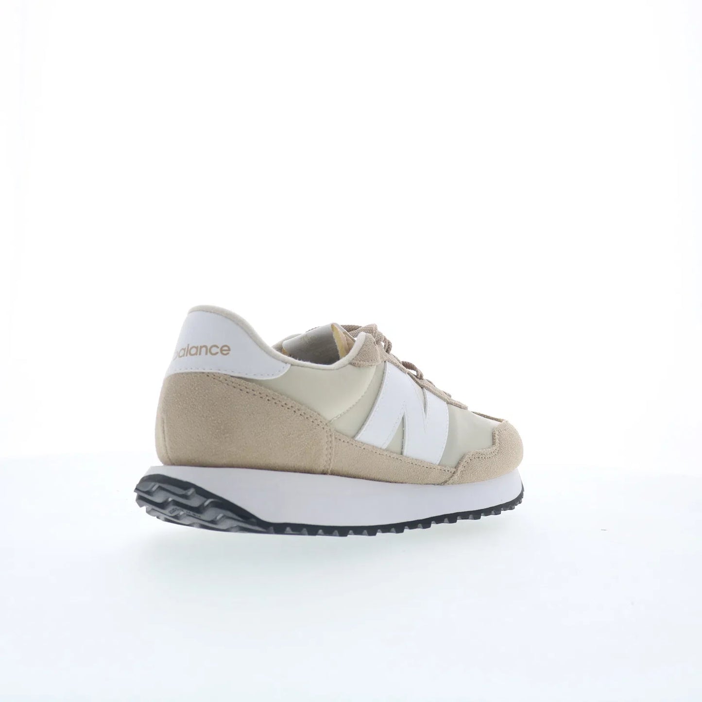 New Balance 237 WS237YB Womens Beige Suede Lace Up Lifestyle Sneakers Shoes