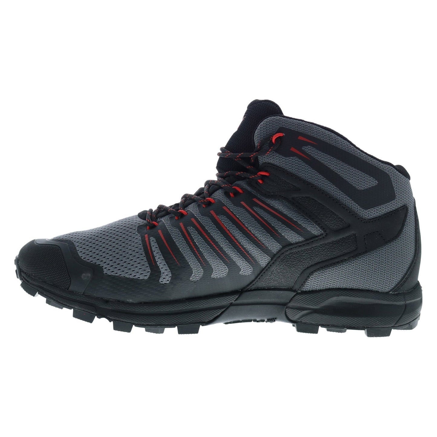 Inov-8 Roclite G 345 GTX 000802-GYBKRD Mens Gray Mesh Lace Up Hiking Boots