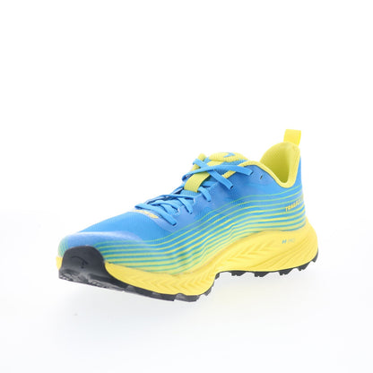 Inov-8 TrailFly Speed 001150-BLYW Mens Blue Wide Athletic Hiking Shoes