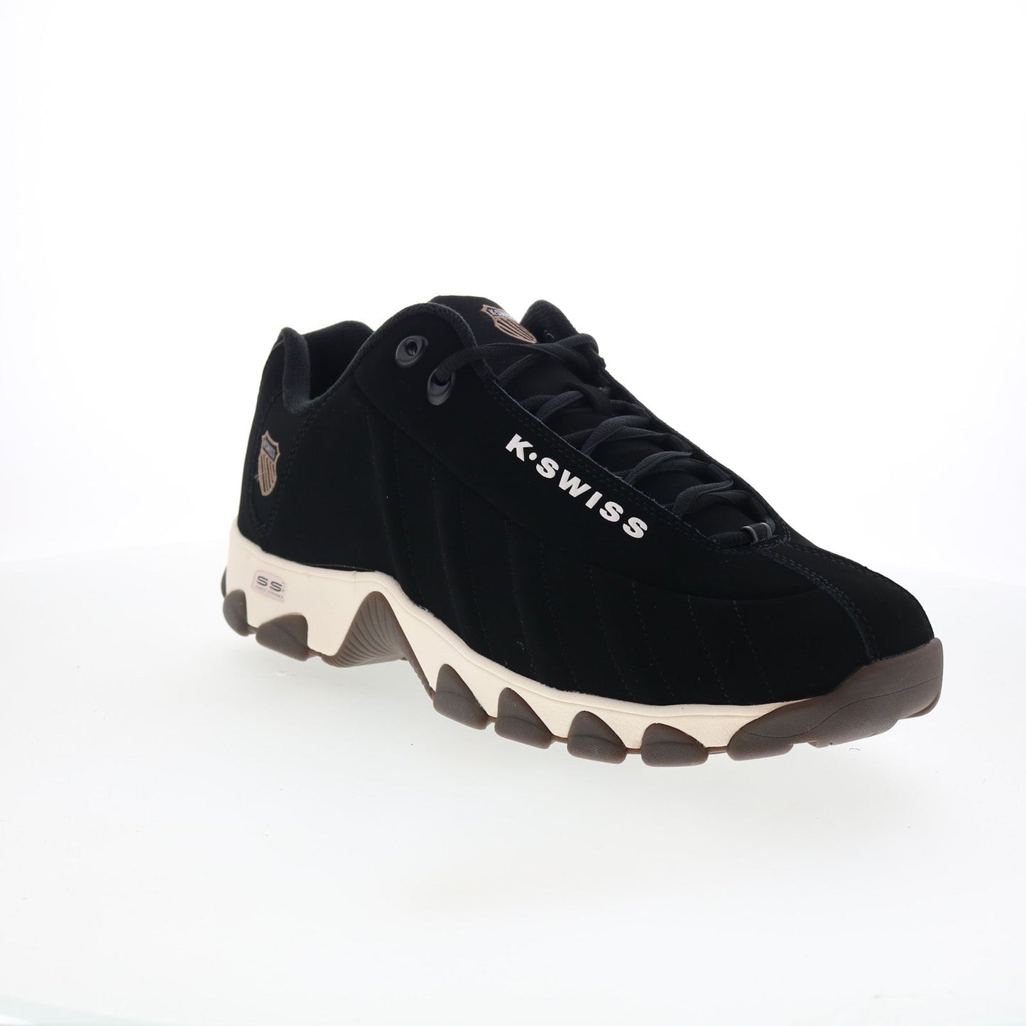 K-Swiss ST329 CMF 03426-033 Mens Black Nubuck Lifestyle Sneakers Shoes
