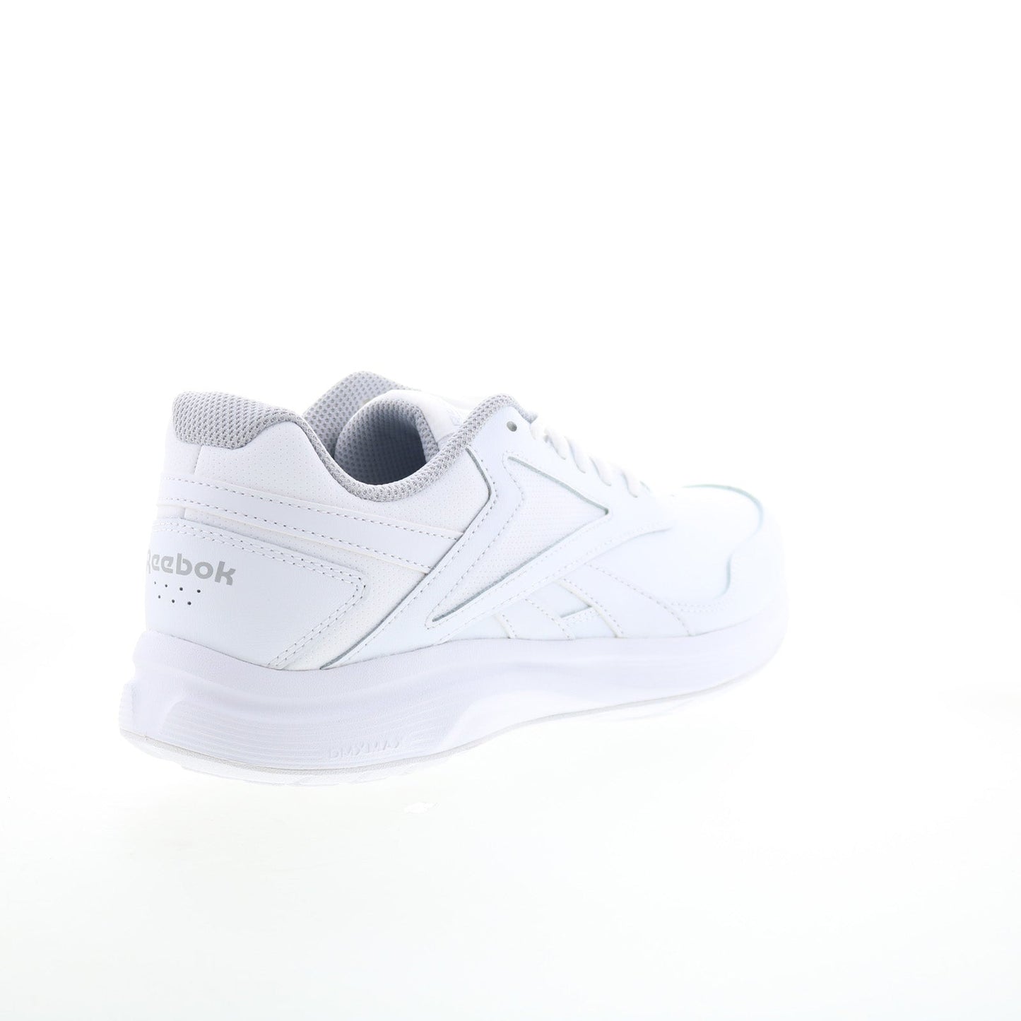 Reebok Walk Ultra 7 DMX Max Wide 2E Mens White Wide Sneakers Shoes