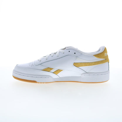 Reebok Club C Revenge Womens White Leather Lifestyle Sneakers Shoes