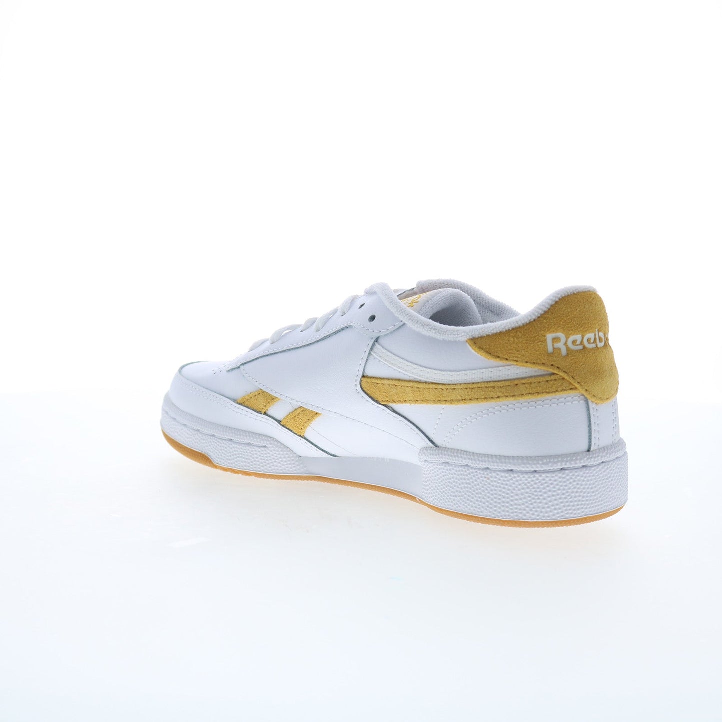 Reebok Club C Revenge Womens White Leather Lifestyle Sneakers Shoes