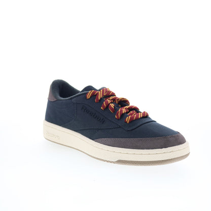 Reebok Club C 85 Harry Potter Hogwarts Mens Black Lifestyle Sneakers Shoes