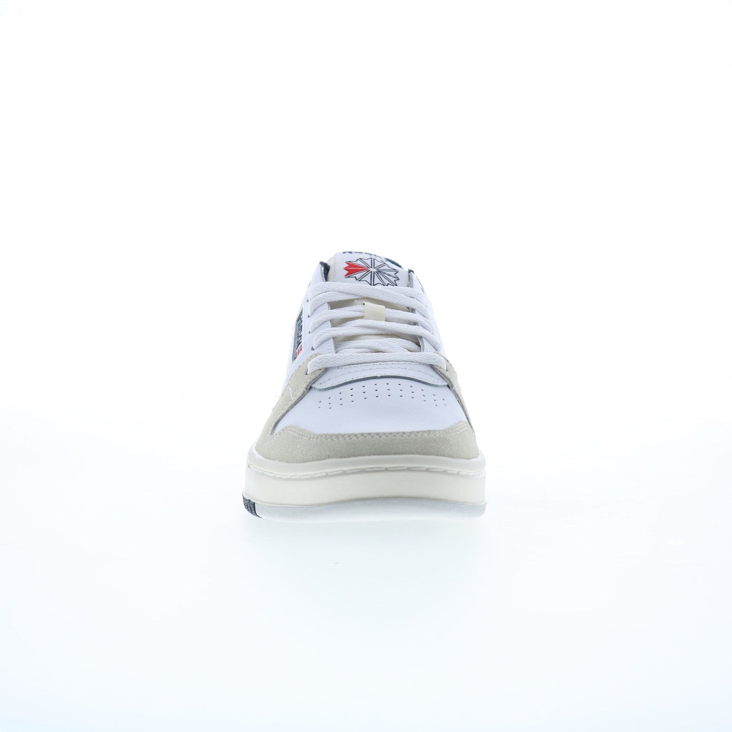 Reebok Phase Court Mens White Leather Lace Up Lifestyle Sneakers Shoes