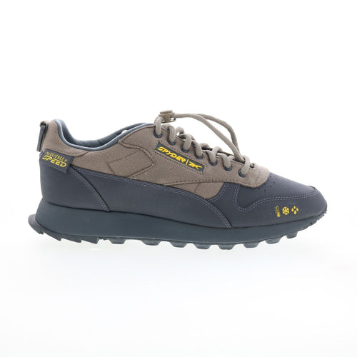 Reebok Classic Leather Trail X Spyder Mens Gray Athletic Hiking Shoes
