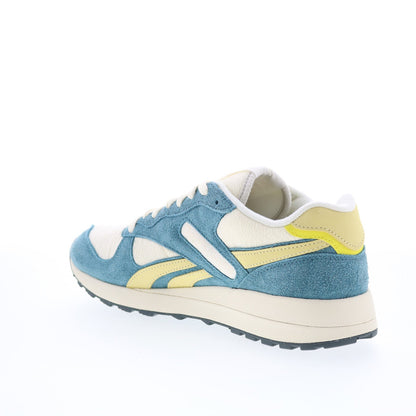 Reebok DL5000 Mens Beige Suede Lace Up Lifestyle Sneakers Shoes