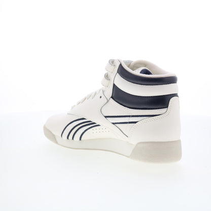 Reebok X SI Freestyle HI Womens White Lifestyle Sneakers Shoes