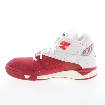 Reebok Court Victory Pump Mens Red Leather Lifestyle Sneakers Shoes