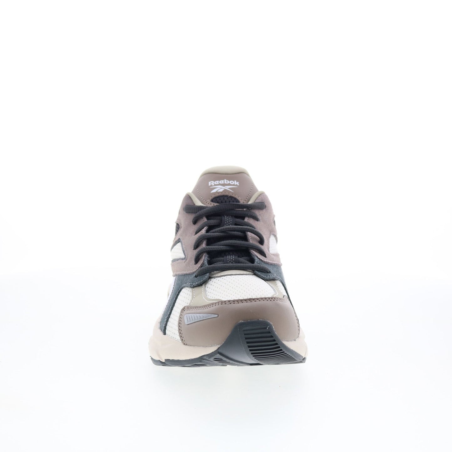 Reebok Road Prime Mens Beige Mesh Lace Up Lifestyle Sneakers Shoes