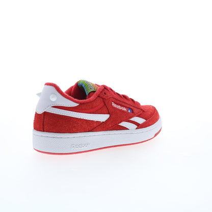 Reebok Club C Revenge Sonic 3 Knuckles Mens Red Lifestyle Sneakers Shoes