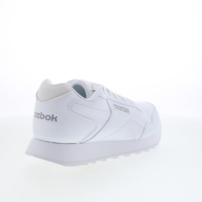 Reebok Glide Wide 4E Mens White Extra Wide 4E Lifestyle Sneakers Shoes