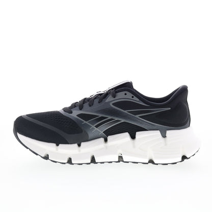 Reebok Floatzig 2 Mens Black Canvas Lace Up Athletic Running Shoes