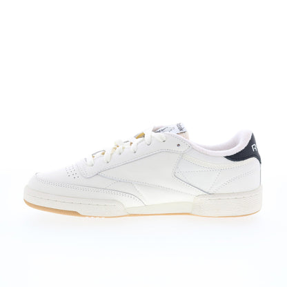 Reebok Club C 85 Vintage Mens White Leather Lifestyle Sneakers Shoes