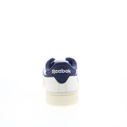 Reebok Club C Golf Mens White Leather Lace Up Athletic Golf Shoes
