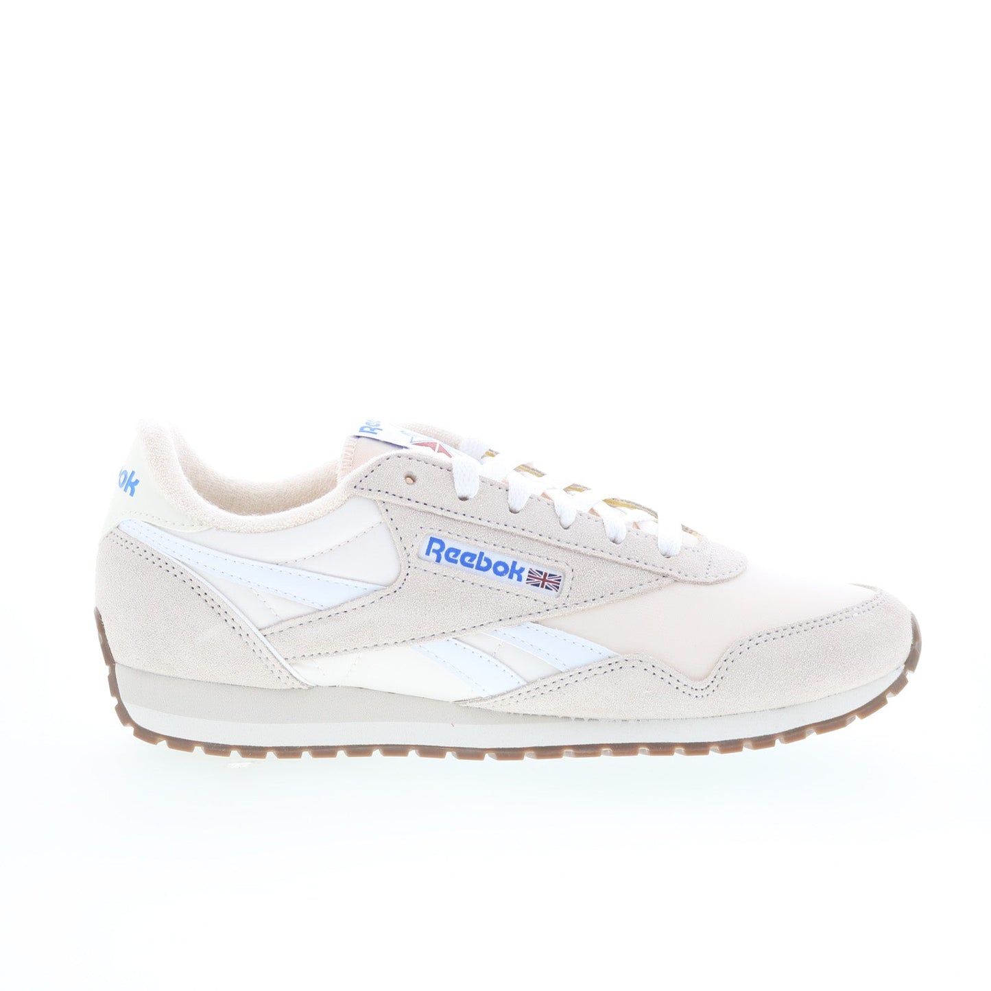 Reebok Classic AZ Mens White Suede Lace Up Lifestyle Sneakers Shoes