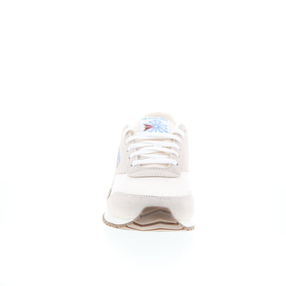 Reebok Classic AZ Mens White Suede Lace Up Lifestyle Sneakers Shoes