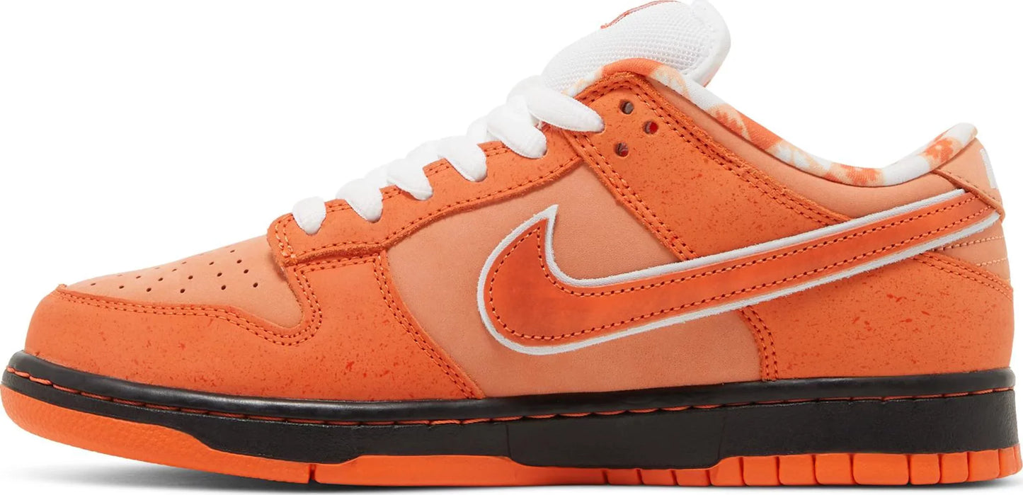 Nike Mens Concepts x Dunk Low SB Sneakers - 'Orange Lobster'