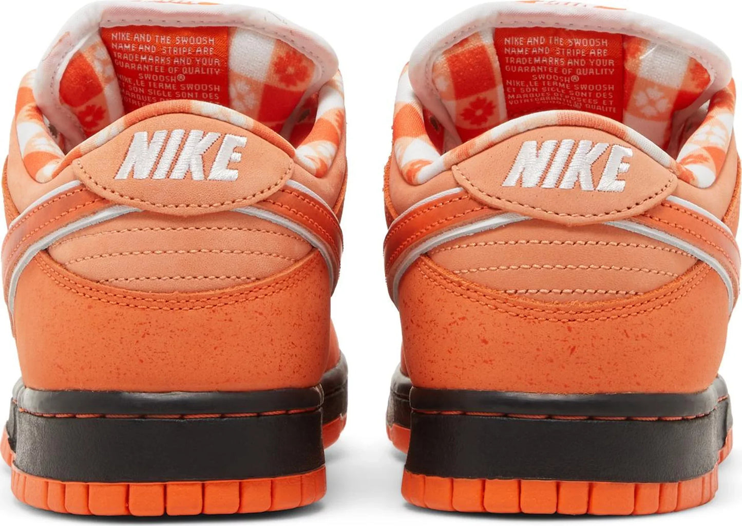 Nike Mens Concepts x Dunk Low SB Sneakers - 'Orange Lobster'