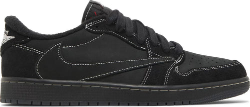 Nike Mens Travis Scott x Air Jordan 1 Low OG SP Sneakers - 'Black Phantom'